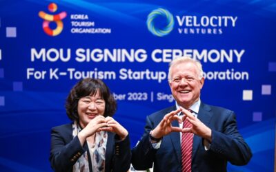 Velocity Ventures and Korea Tourism Organisation Sign Memorandum of Understanding for co-operation with Korean Startup Accelerator for Travel & Tech